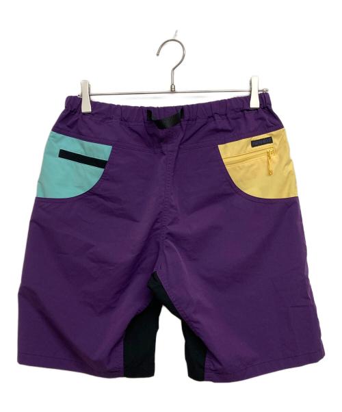 GRAMICCI（グラミチ）GRAMICCI (グラミチ) BEAMS (ビームス) オールコンディションショーツ ブラック×パープル サイズ:SIZE Lの古着・服飾アイテム