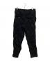 Yohji Yamamoto pour homme (ヨウジヤマモト プールオム) クレーターシャギーストライプパンツ ブラック サイズ:SIZE2：23000円