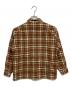 CHIPPEWA (チペワ) ヴィンテージオープンカラーフランネルシャツ ブラウン サイズ:SIZE XL：10000円