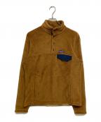 Patagoniaパタゴニア）の古着「e-Tool Snap-T Pullover/ハーフジップフリースジャケット　25390」｜ブラウン