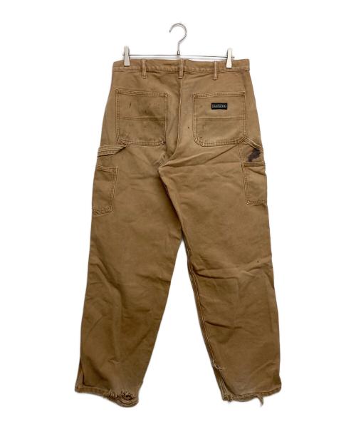 DAKOTA（ダコタ）DAKOTA (ダコタ) ダブルニーペインターパンツ ブラウン サイズ:SIZE W36の古着・服飾アイテム