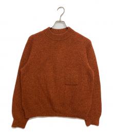 OLD JOE & Co.（オールドジョー）の古着「MOCK-NECK SWEATER」｜ブラウン