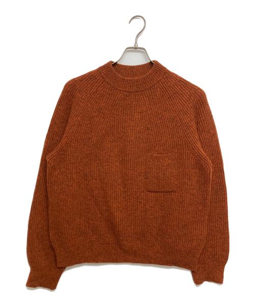 OLD JOE & Co.（オールドジョー）OLD JOE & Co. (オールドジョー) MOCK-NECK SWEATER ブラウン サイズ:SIZE38の古着・服飾アイテム