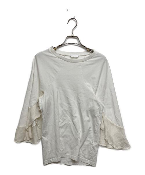 Chloe（クロエ）Chloe (クロエ) デザインスリーブブラウス ホワイト サイズ:SIZE XSの古着・服飾アイテム