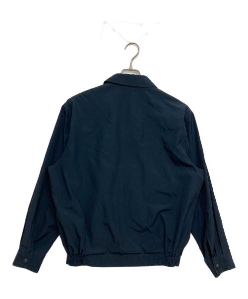 Yves Saint Laurent pour homme（イヴサンローラン プールオム）Yves Saint Laurent pour homme (イヴサンローラン プールオム) ワンポイントロゴ刺繍スイングトップ ブラック サイズ:SIZE 95の古着・服飾アイテム