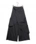 TREEMINGBIRD（トリミングバード）の古着「Wrap Double-layered Pants」｜グレー