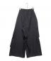 TREEMINGBIRD (トリミングバード) Wrap Double-layered Pants グレー サイズ:SIZE1：9000円