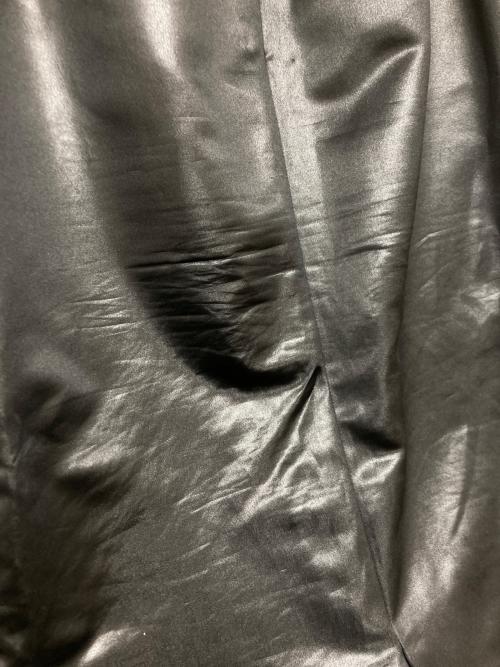 LOEFF（ロエフ）LOEFF (ロエフ) サテンマキシ タイトスカート ブラック サイズ:SIZE0の古着・服飾アイテム