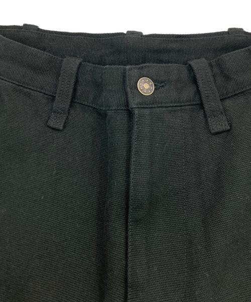 LQQK STUDIO（ルックスタジオ）LQQK STUDIO (ルックスタジオ) DUCK PANTS ブラック サイズ:SIZE M 未使用品の古着・服飾アイテム