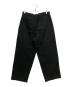 LQQK STUDIO (ルックスタジオ) DUCK PANTS ブラック サイズ:SIZE M 未使用品：8000円