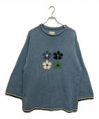 mcmachun woolenマクマーンウーレン）の古着「ニット」｜ネイビー