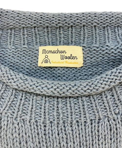 mcmachun woolen（マクマーンウーレン）mcmachun woolen (マクマーンウーレン) ニット ネイビー サイズ:SIZE Freeの古着・服飾アイテム