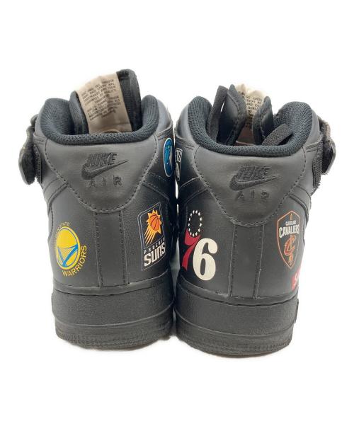 NIKE（ナイキ）NIKE (ナイキ) SUPREME (シュプリーム) ハイカットスニーカー ブラック サイズ:US10の古着・服飾アイテム