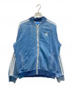 adidas Originalsアディダスオリジナル）の古着「FT DENIM SST TRACK TOP　AB8060」｜ブルー