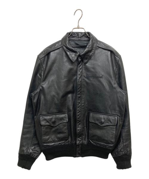 UNDEFEATED（アンディフィーテッド）UNDEFEATED (アンディフィーテッド) レザージャケット ブラック サイズ:SIZE Lの古着・服飾アイテム