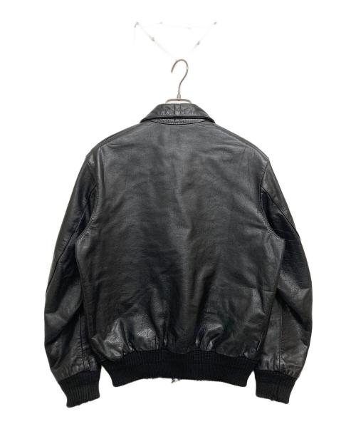UNDEFEATED（アンディフィーテッド）UNDEFEATED (アンディフィーテッド) レザージャケット ブラック サイズ:SIZE Lの古着・服飾アイテム