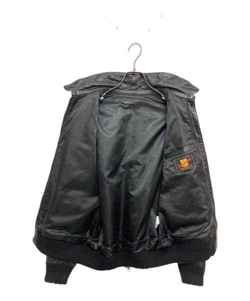 UNDEFEATED（アンディフィーテッド）UNDEFEATED (アンディフィーテッド) レザージャケット ブラック サイズ:SIZE Lの古着・服飾アイテム