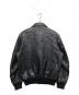 UNDEFEATED (アンディフィーテッド) レザージャケット ブラック サイズ:SIZE L：13000円