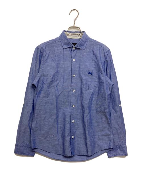 BURBERRY BLACK LABEL（バーバリーブラックレーベル）BURBERRY BLACK LABEL (バーバリーブラックレーベル) 長袖シャツ ブルー サイズ:SIZE2の古着・服飾アイテム