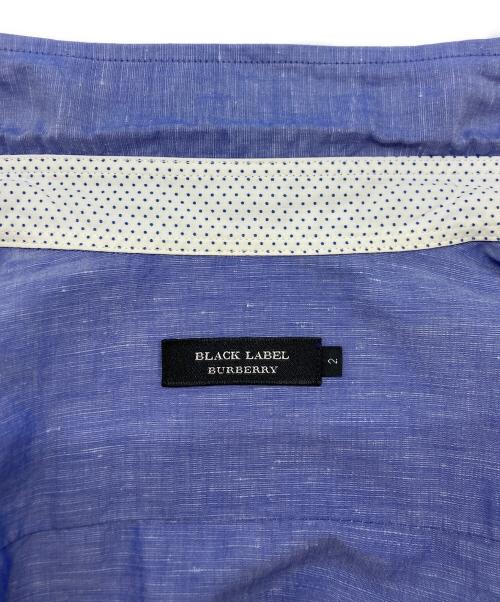 BURBERRY BLACK LABEL（バーバリーブラックレーベル）BURBERRY BLACK LABEL (バーバリーブラックレーベル) 長袖シャツ ブルー サイズ:SIZE2の古着・服飾アイテム
