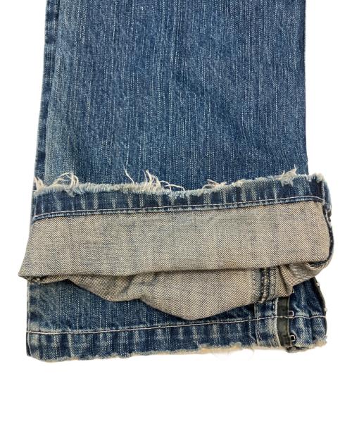 Jean Paul GAULTIER（ジャンポールゴルチェ）Jean Paul GAULTIER (ジャンポールゴルチェ) フックデニムフレアパンツ インディゴ サイズ:SIZE48の古着・服飾アイテム