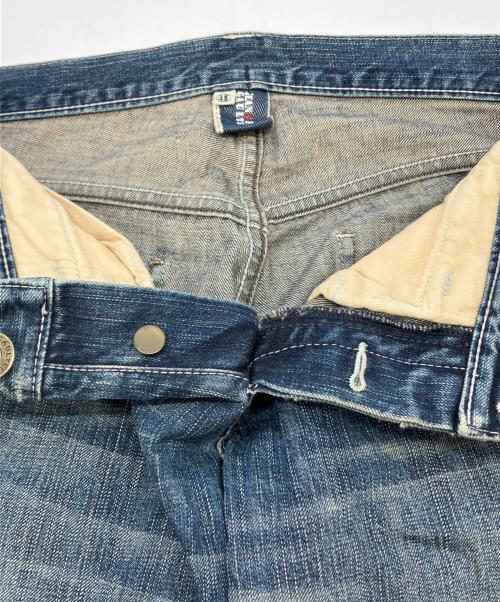 Jean Paul GAULTIER（ジャンポールゴルチェ）Jean Paul GAULTIER (ジャンポールゴルチェ) フックデニムフレアパンツ インディゴ サイズ:SIZE48の古着・服飾アイテム