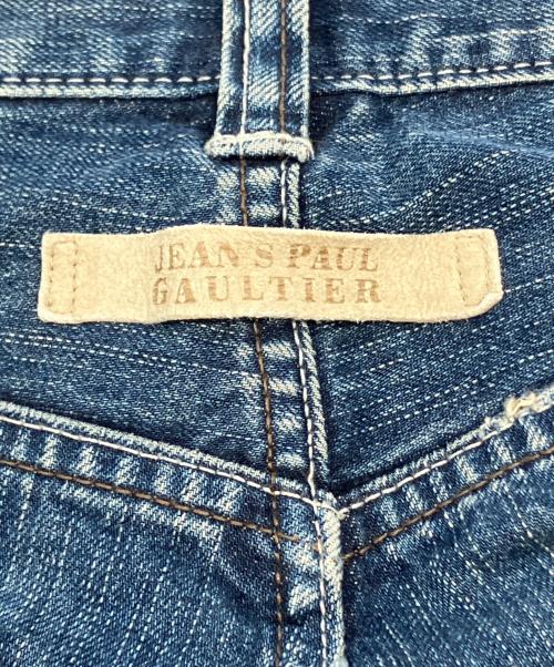 Jean Paul GAULTIER（ジャンポールゴルチェ）Jean Paul GAULTIER (ジャンポールゴルチェ) フックデニムフレアパンツ インディゴ サイズ:SIZE48の古着・服飾アイテム