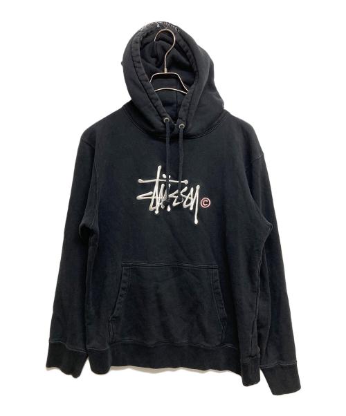 stussy（ステューシー）stussy (ステューシー) パーカー ブラック サイズ:SIZE Lの古着・服飾アイテム