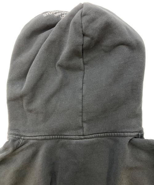 stussy（ステューシー）stussy (ステューシー) パーカー ブラック サイズ:SIZE Lの古着・服飾アイテム
