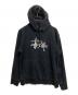 stussy（ステューシー）の古着「パーカー」｜ブラック