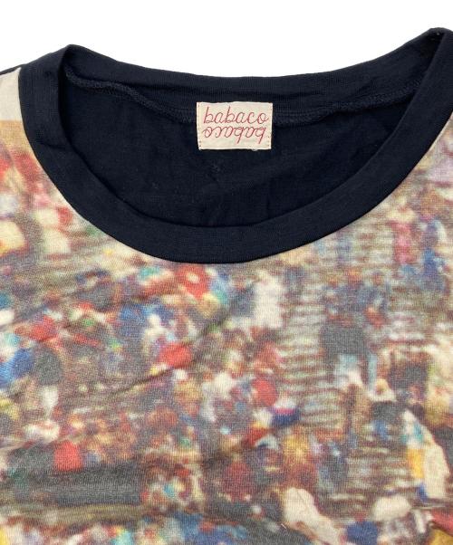 babaco（ババコ）babaco (ババコ) 総柄カットソー ブラック サイズ:SIZE  Freeの古着・服飾アイテム