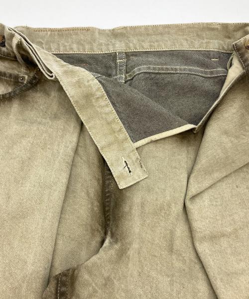Nomat（ノマット）Nomat (ノマット) Tucked Denim Jeans グリーン サイズ:SIZE 1の古着・服飾アイテム