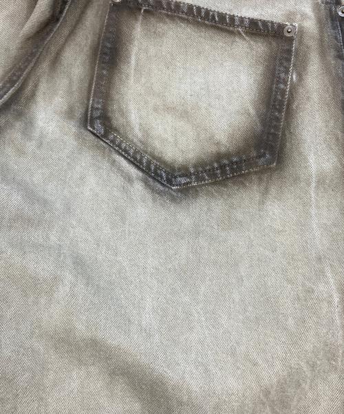 Nomat（ノマット）Nomat (ノマット) Tucked Denim Jeans グリーン サイズ:SIZE 1の古着・服飾アイテム