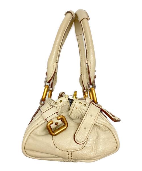 Chloe（クロエ）Chloe (クロエ) ハンドバッグ ホワイト サイズ:実寸サイズをご参照下さい。の古着・服飾アイテム