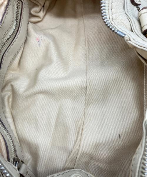 Chloe（クロエ）Chloe (クロエ) ハンドバッグ ホワイト サイズ:実寸サイズをご参照下さい。の古着・服飾アイテム