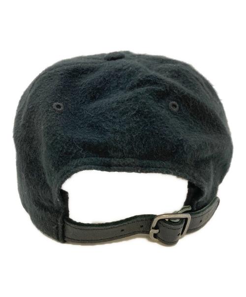 SUPREME（シュプリーム）SUPREME (シュプリーム) Washed Flannel 6-Panel　（ウォッシュド・フランネル・シックス・パネル） ブラック サイズ:実寸サイズを参照くださいの古着・服飾アイテム