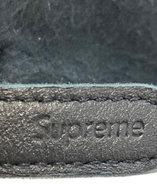 SUPREME（シュプリーム）SUPREME (シュプリーム) Washed Flannel 6-Panel　（ウォッシュド・フランネル・シックス・パネル） ブラック サイズ:実寸サイズを参照くださいの古着・服飾アイテム