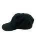 SUPREME (シュプリーム) Washed Flannel 6-Panel　（ウォッシュド・フランネル・シックス・パネル） ブラック サイズ:実寸サイズを参照ください：8000円