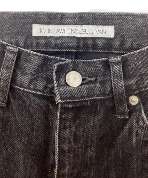 JOHN LAWRENCE SULLIVAN（ジョン ローレンス サリバン）JOHN LAWRENCE SULLIVAN (ジョン ローレンス サリバン) WASHED DENIM SLITTED PANTS/デニムパンツ ブラック サイズ:SIZE Sの古着・服飾アイテム