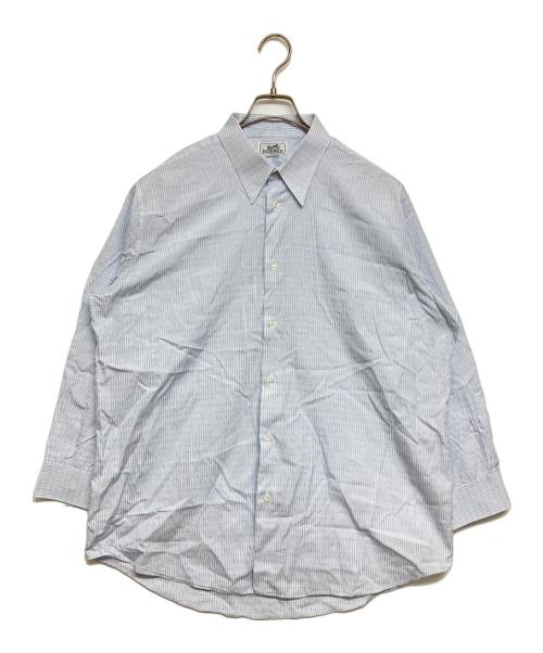 HERMES（エルメス）HERMES (エルメス) ドレスシャツ ネイビー サイズ:SIZE 43の古着・服飾アイテム