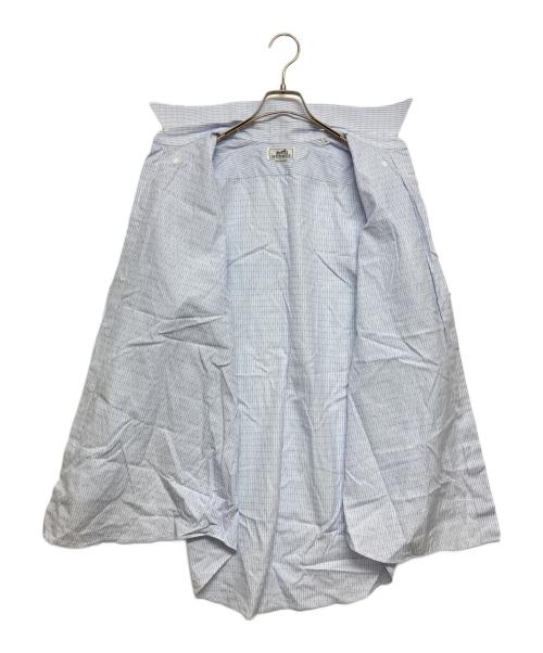 HERMES（エルメス）HERMES (エルメス) ドレスシャツ ネイビー サイズ:SIZE 43の古着・服飾アイテム