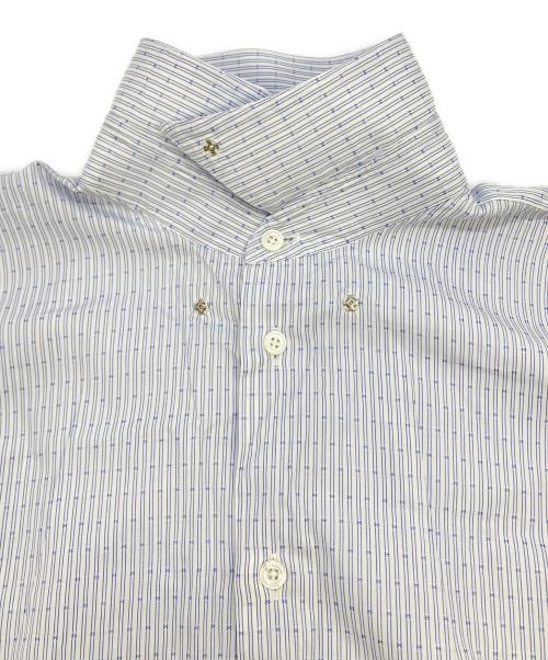 HERMES（エルメス）HERMES (エルメス) ドレスシャツ ネイビー サイズ:SIZE 43の古着・服飾アイテム