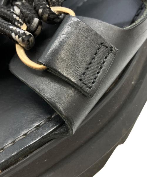 sacai（サカイ）sacai (サカイ) 厚底サンダル ブラック サイズ:SIZE 38の古着・服飾アイテム