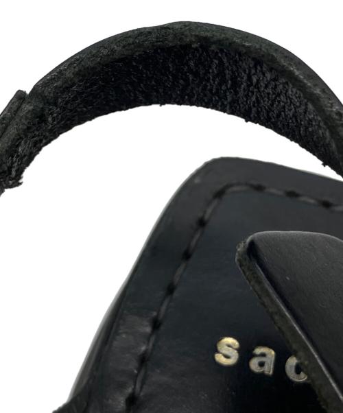 sacai（サカイ）sacai (サカイ) 厚底サンダル ブラック サイズ:SIZE 38の古着・服飾アイテム