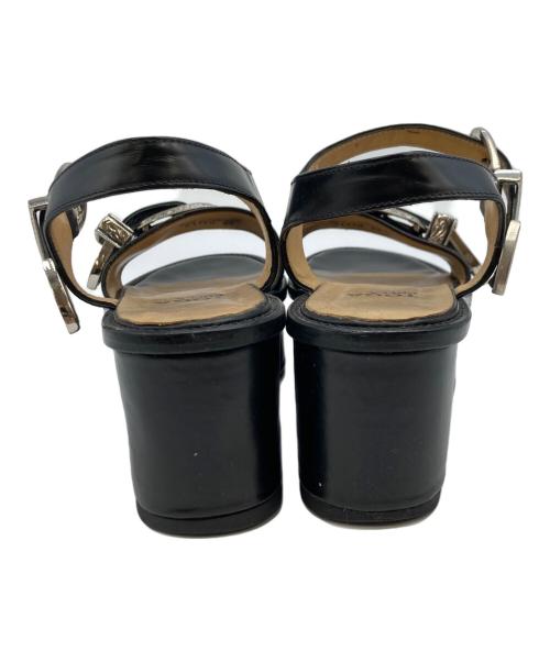 TOGA PULLA（トーガ プルラ）TOGA PULLA (トーガ プルラ) バックルサンダル ブラック サイズ:SIZE 37の古着・服飾アイテム