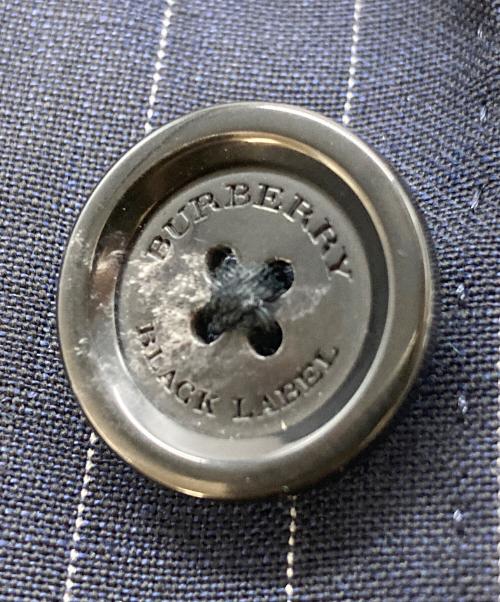 BURBERRY BLACK LABEL（バーバリーブラックレーベル）BURBERRY BLACK LABEL (バーバリーブラックレーベル) リネン混サマーテーラードジャケット　D1E22-315-29 ネイビー サイズ:SIZE Lの古着・服飾アイテム