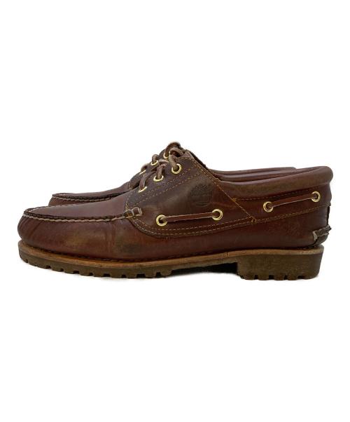 Timberland（ティンバーランド）Timberland (ティンバーランド) AUTHENTIC HANDSEWN BOAT SHOE ボルドー サイズ:SIZE 28cmの古着・服飾アイテム