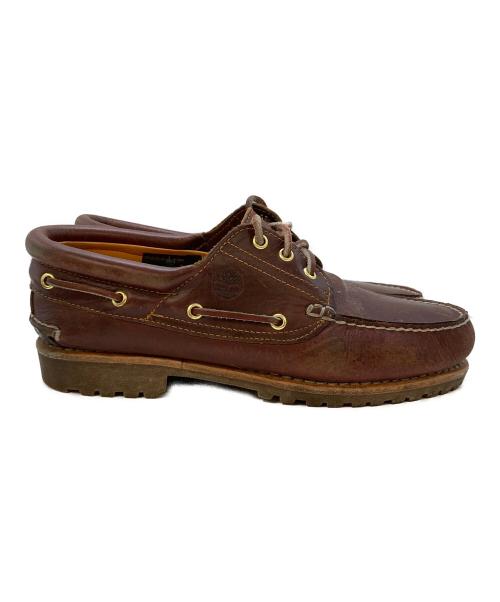 Timberland（ティンバーランド）Timberland (ティンバーランド) AUTHENTIC HANDSEWN BOAT SHOE ボルドー サイズ:SIZE 28cmの古着・服飾アイテム