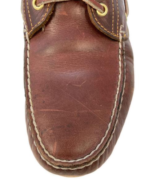 Timberland（ティンバーランド）Timberland (ティンバーランド) AUTHENTIC HANDSEWN BOAT SHOE ボルドー サイズ:SIZE 28cmの古着・服飾アイテム