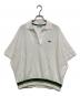 LACOSTE（ラコステ）の古着「ドルマンスリーブスキッパーネックポロシャツ」｜ホワイト
